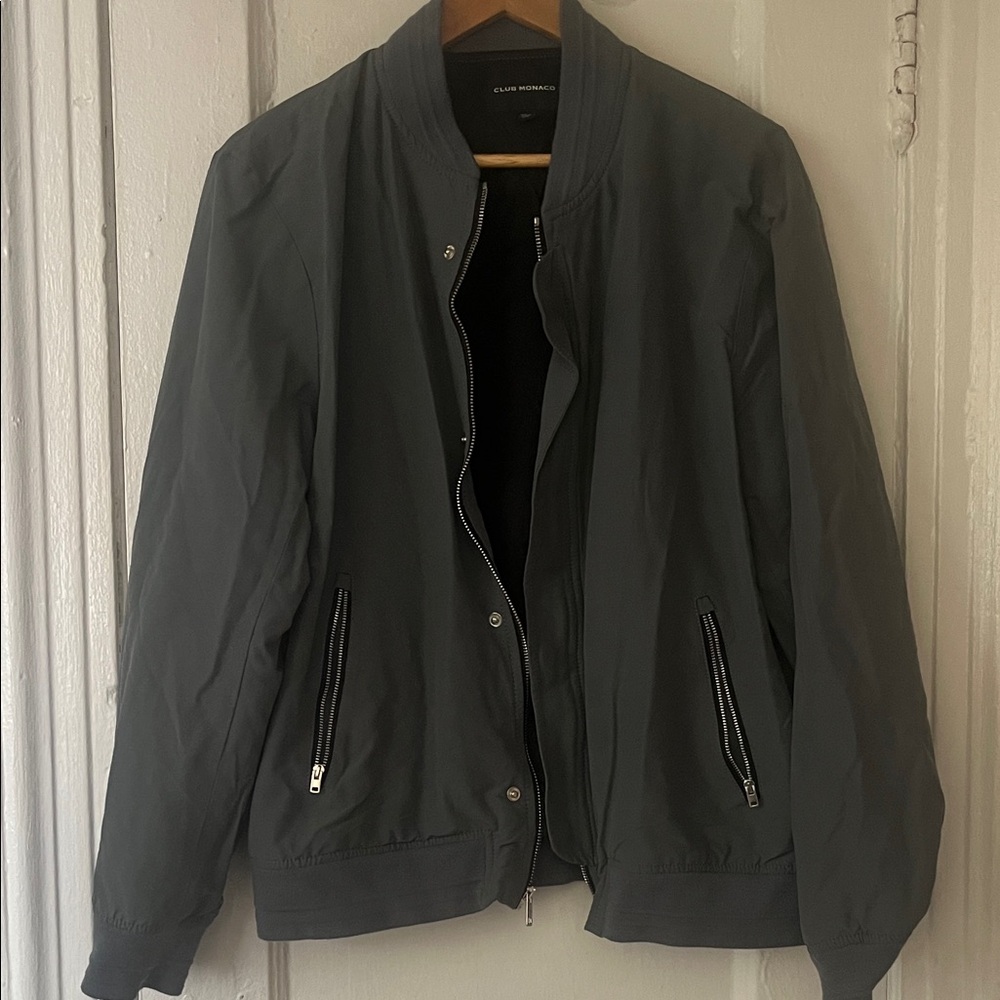 Club Monaco Green Bomber